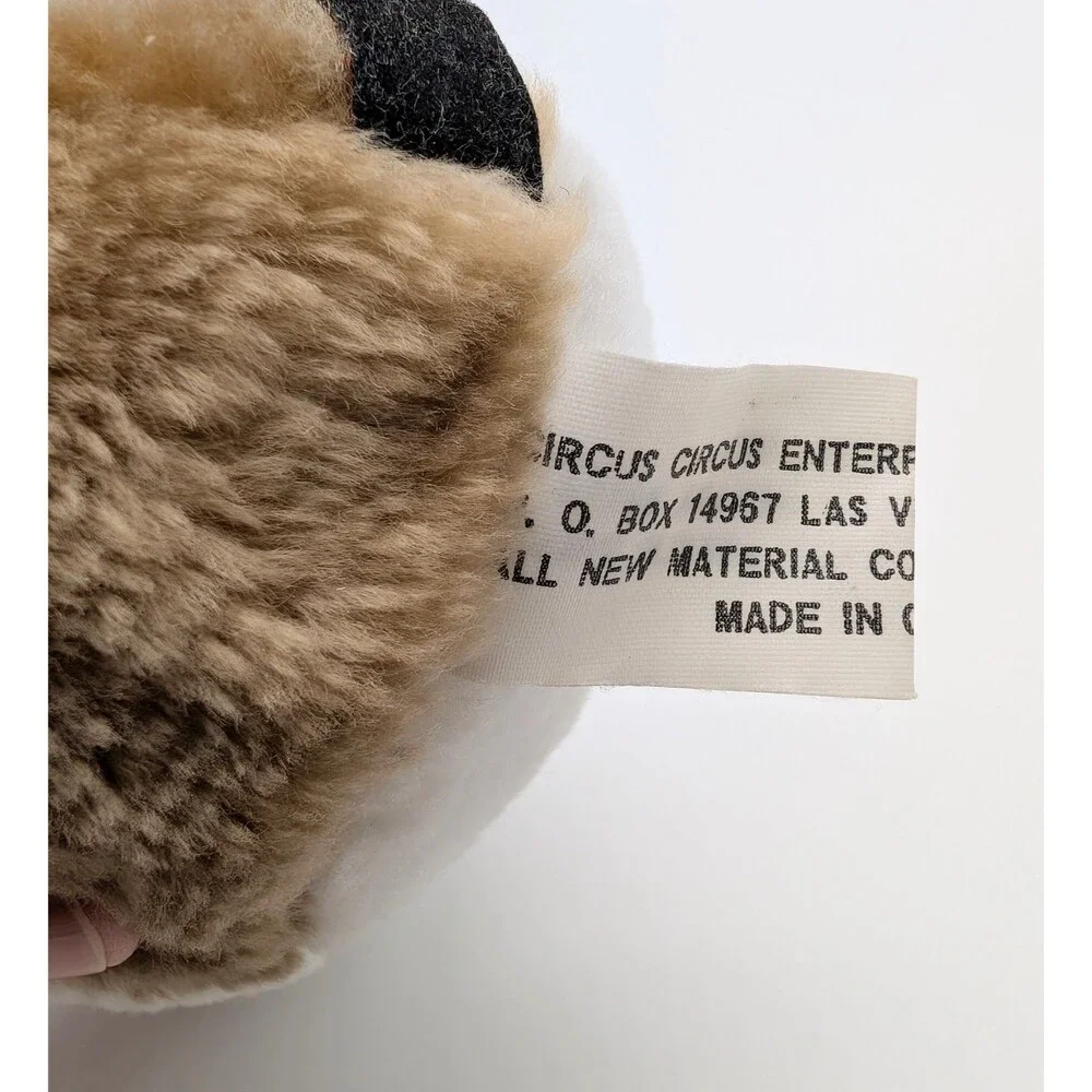 Vintage Circus Circus Las Vegas Mouse Rat Plush Stuffed Animal Toy 5.75